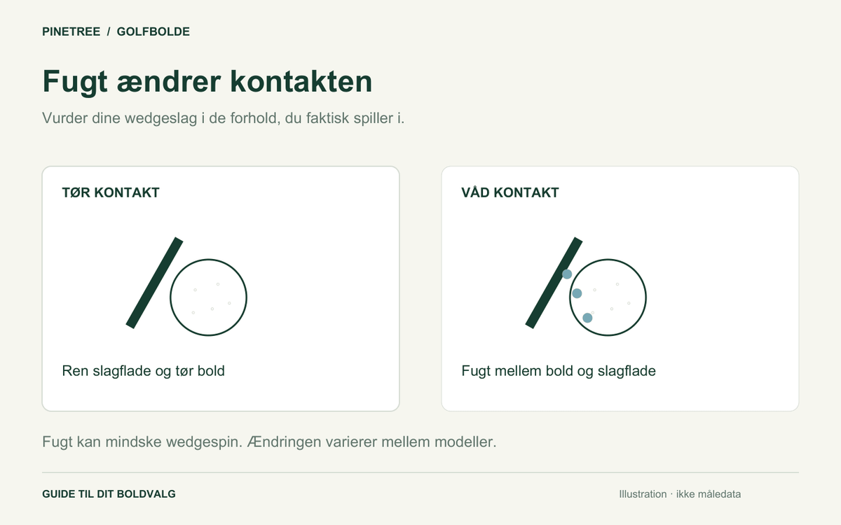 Morgendug på banen: Kan du regne med den samme wedgespin? - Pinetree