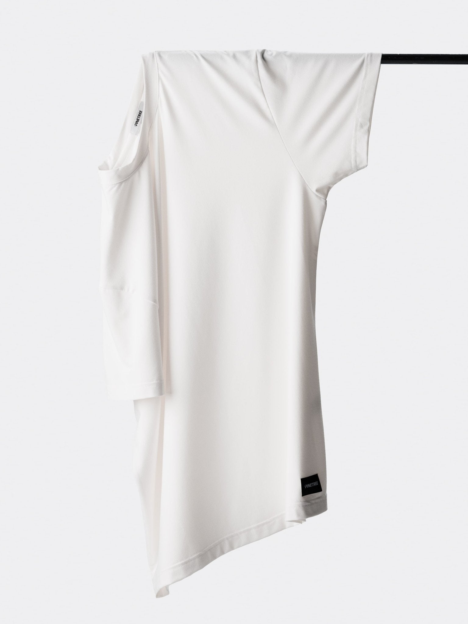 Base Tech Tee - Cloud Dancer - Pinetree
