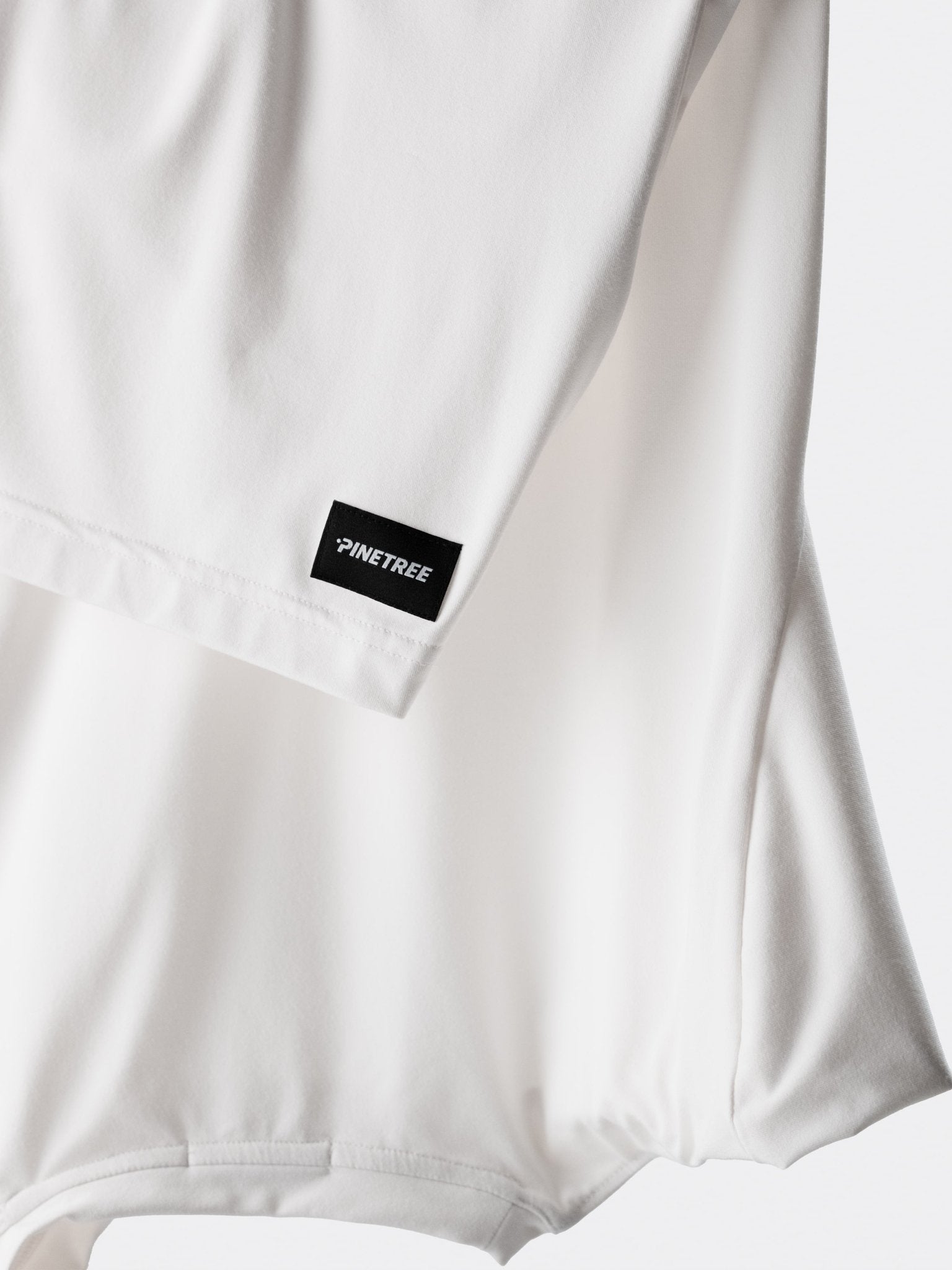 Base Tech Tee - Cloud Dancer - Pinetree