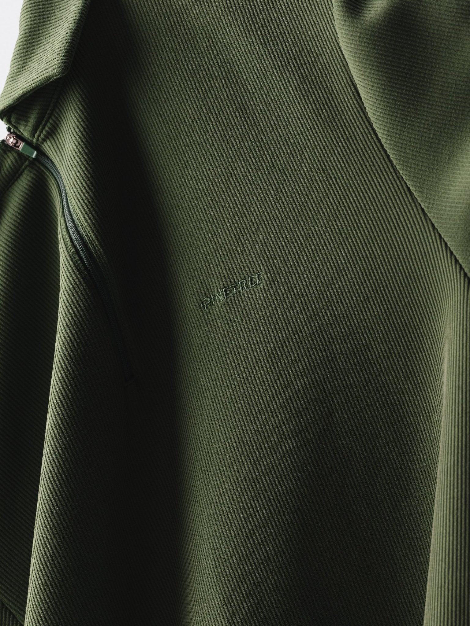 Contour Polo zipper - Douglas Fir - Pinetree
