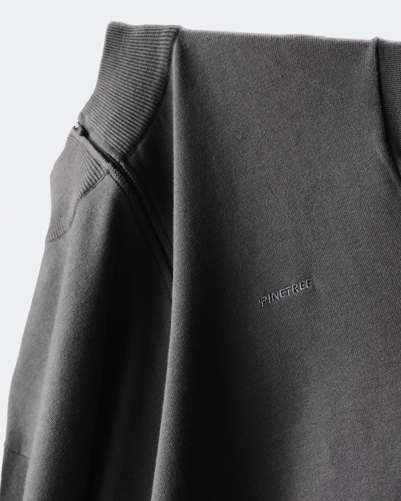 Echo Q - Zip Knit - Asphalt - Pinetree