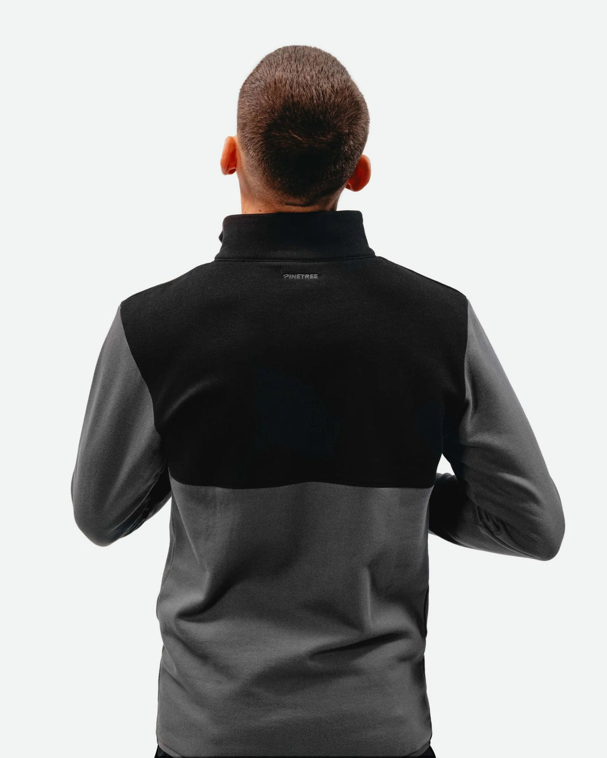 Quarter zip long sleeve - Meteorite / Asphalt - Pinetree