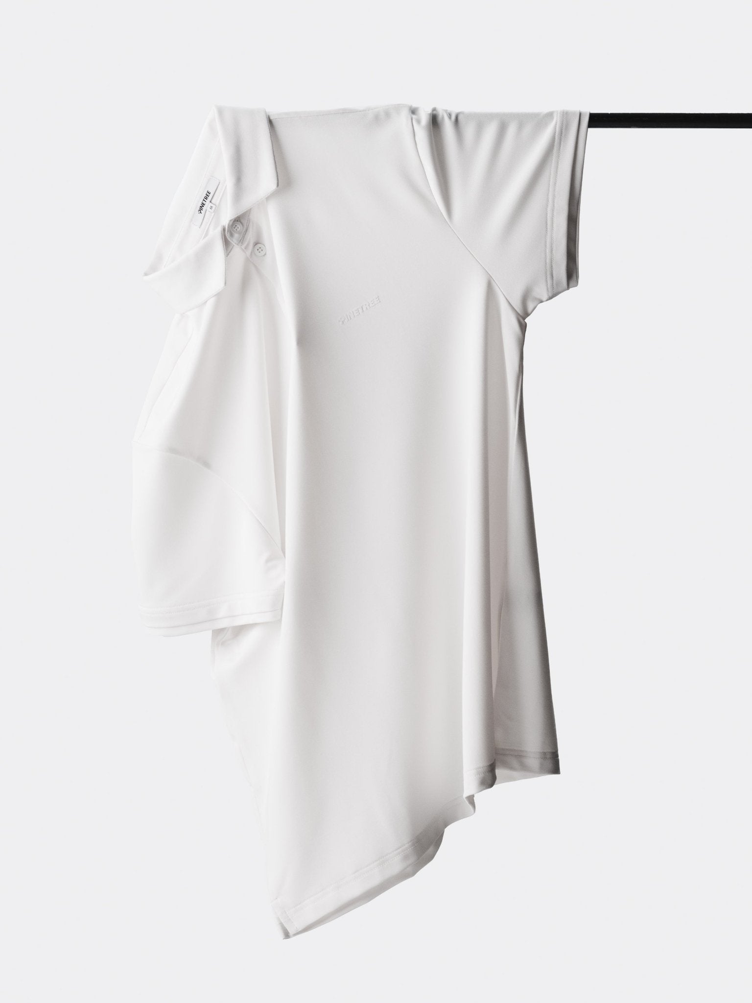 Tour Tech Polo - Cloud Dancer - Pinetree