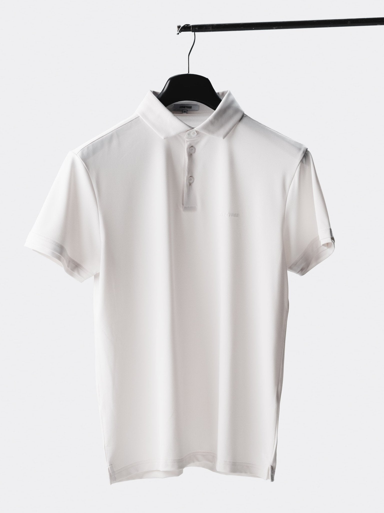 Tour Tech Polo - Cloud Dancer - Pinetree
