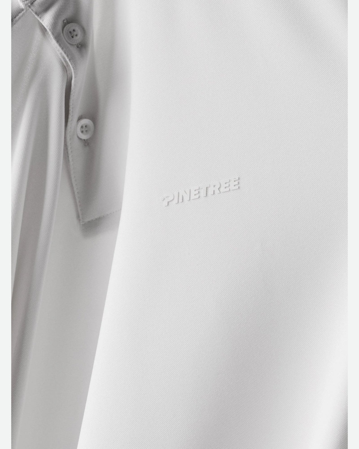 Tour Tech Polo - Cloud Dancer - Pinetree