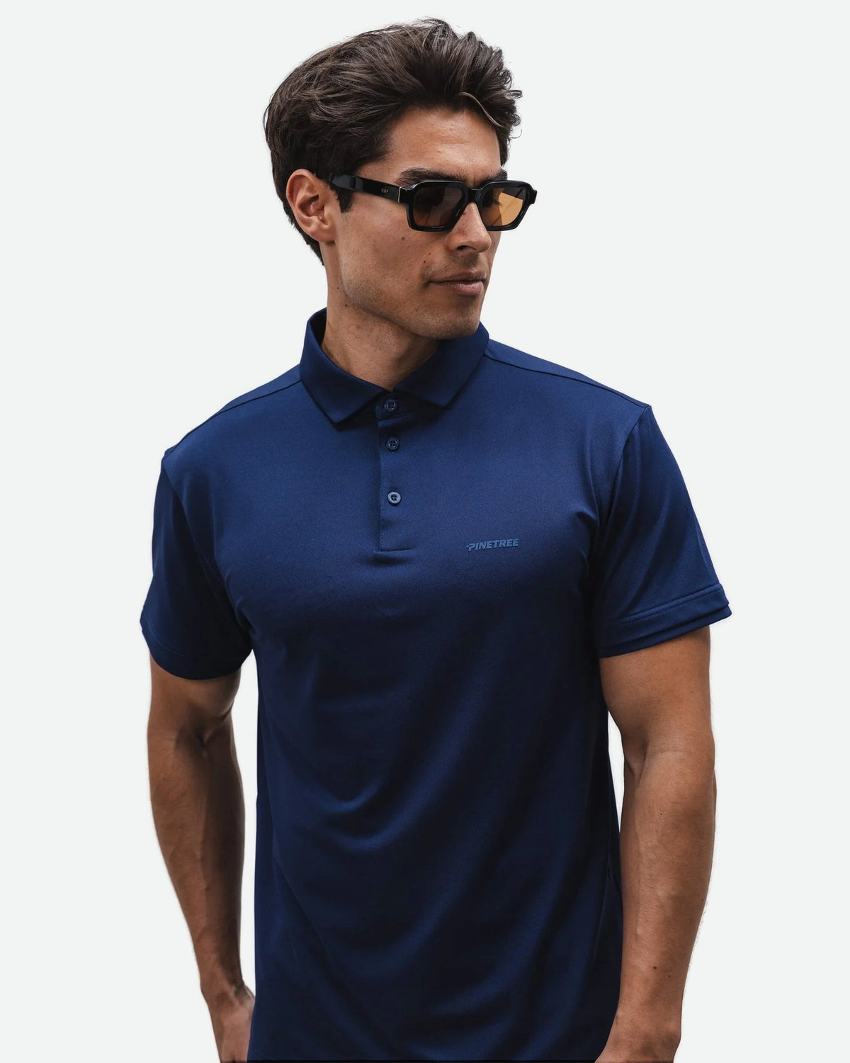 Tour Tech Polo - Medieval Blue - Pinetree