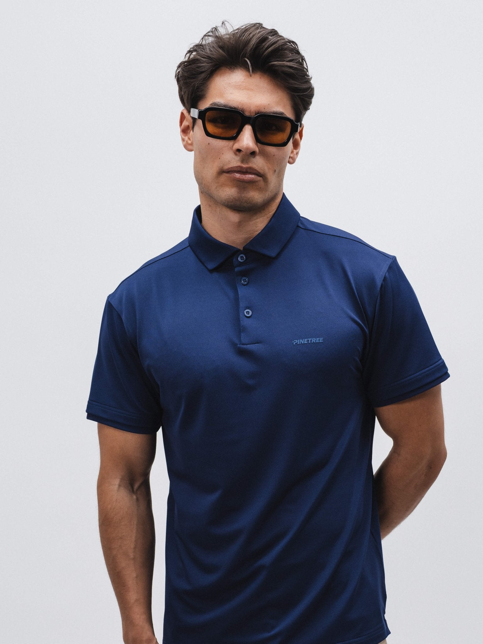Tour Tech Polo - Medieval Blue - Pinetree
