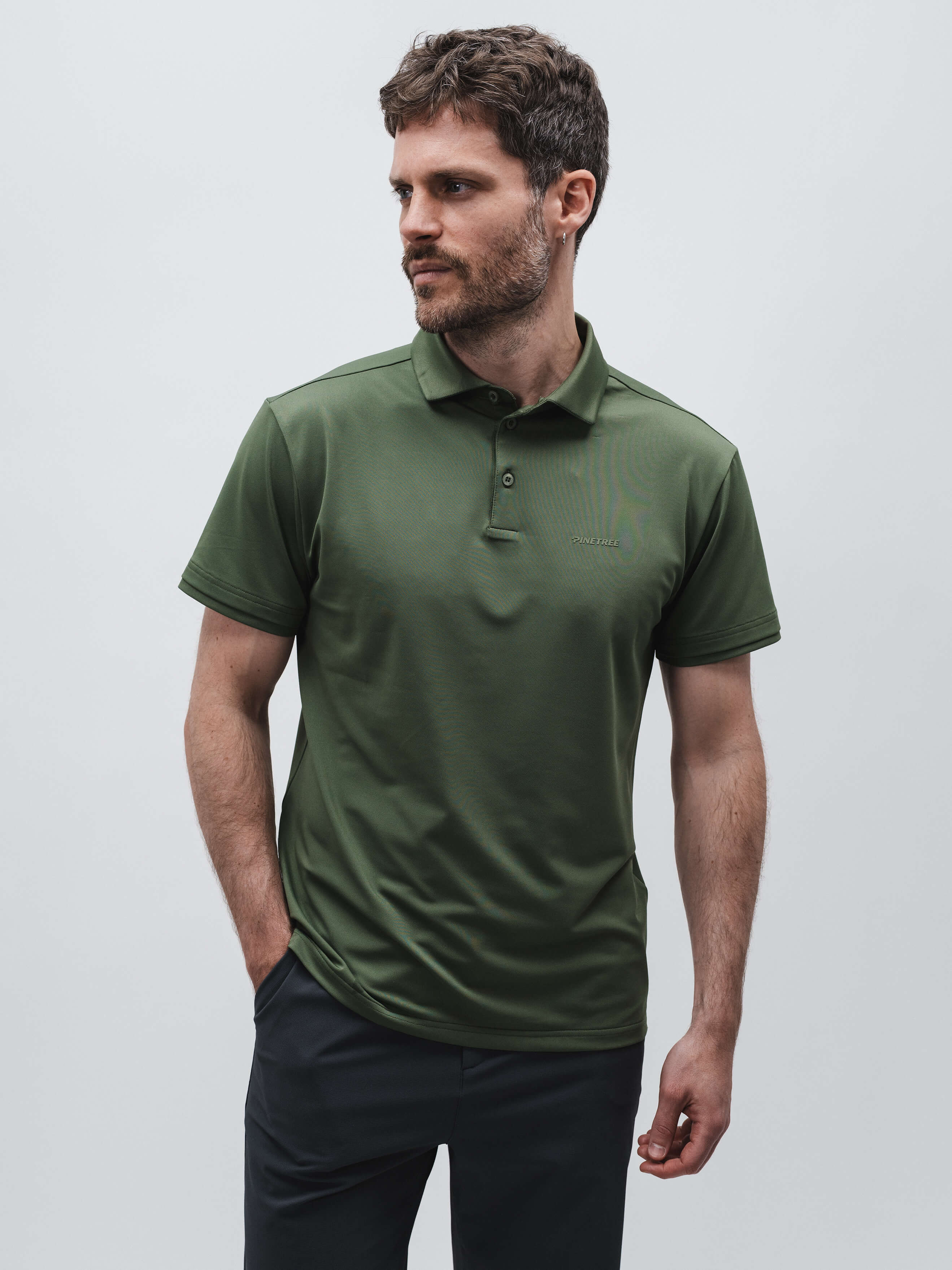 Tour Tech Polo - Four Leaf Clover
