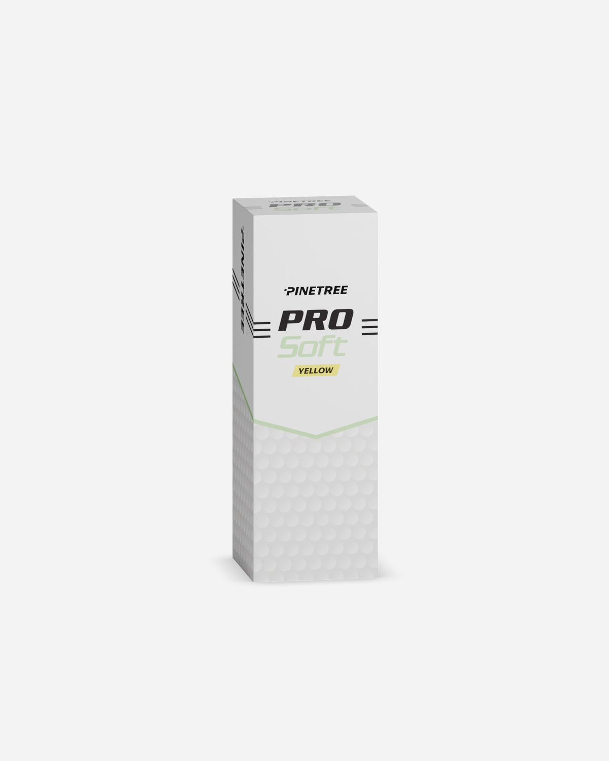 Pinetree Pro Soft – sleeve til gule golfbolde