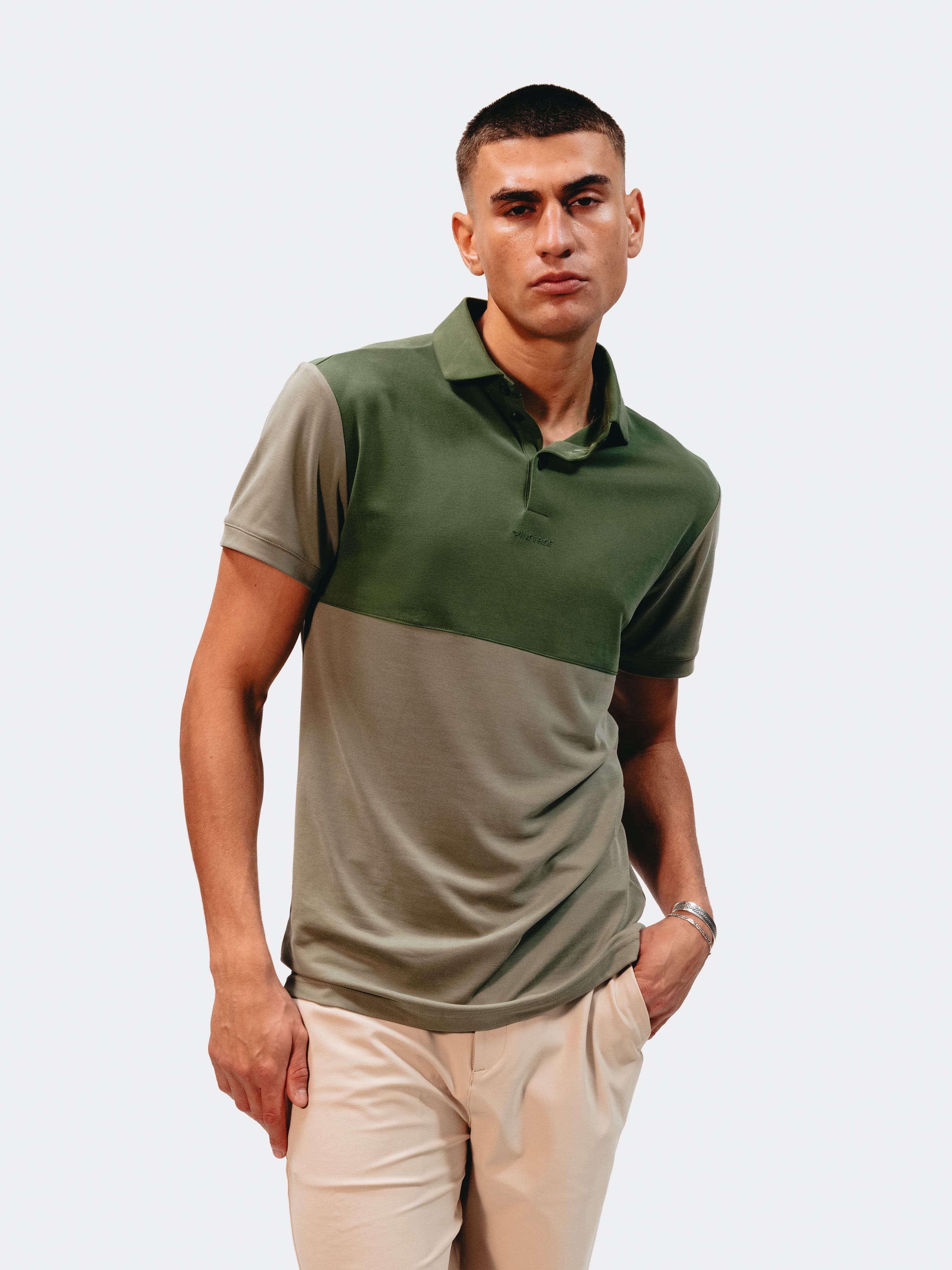 Tranquil Polo - Four Leaf Clover / Douglas Fir