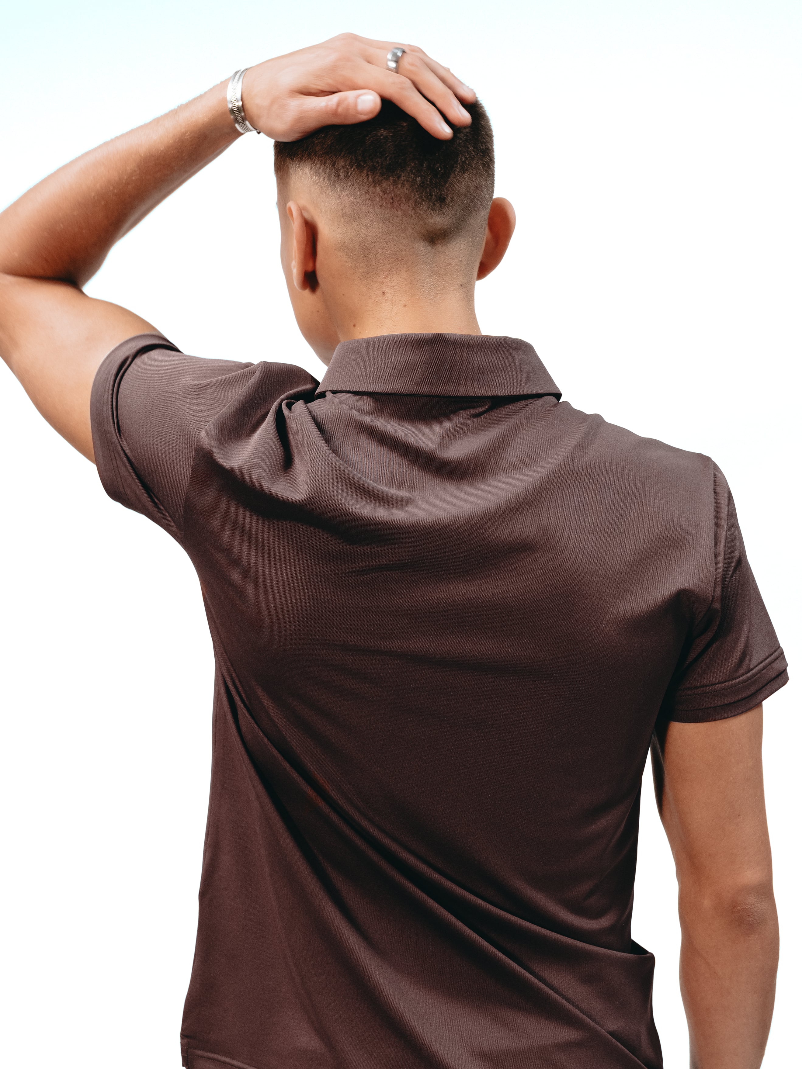 Tour Dry Polo - Mahogany
