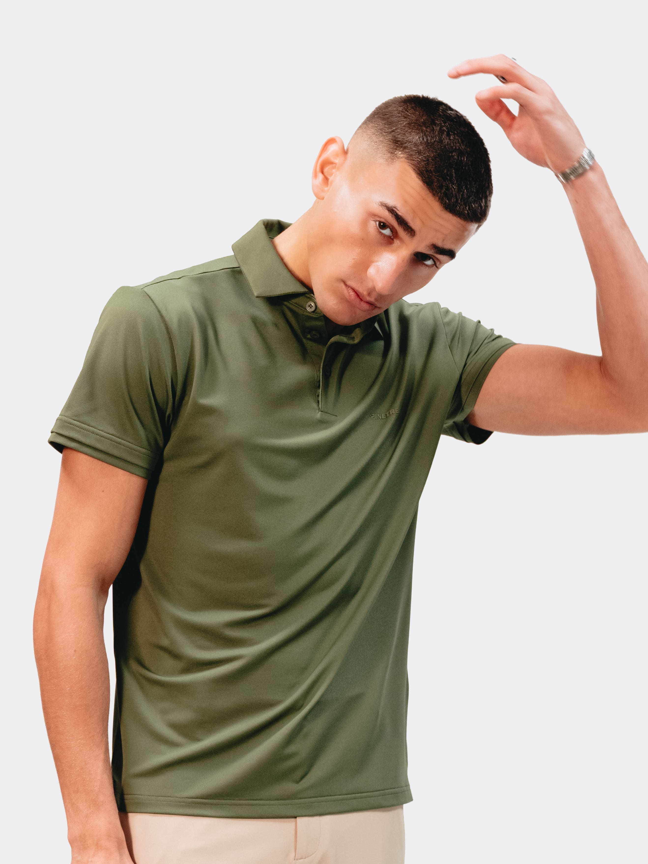 Tour Tech Polo - Four Leaf Clover