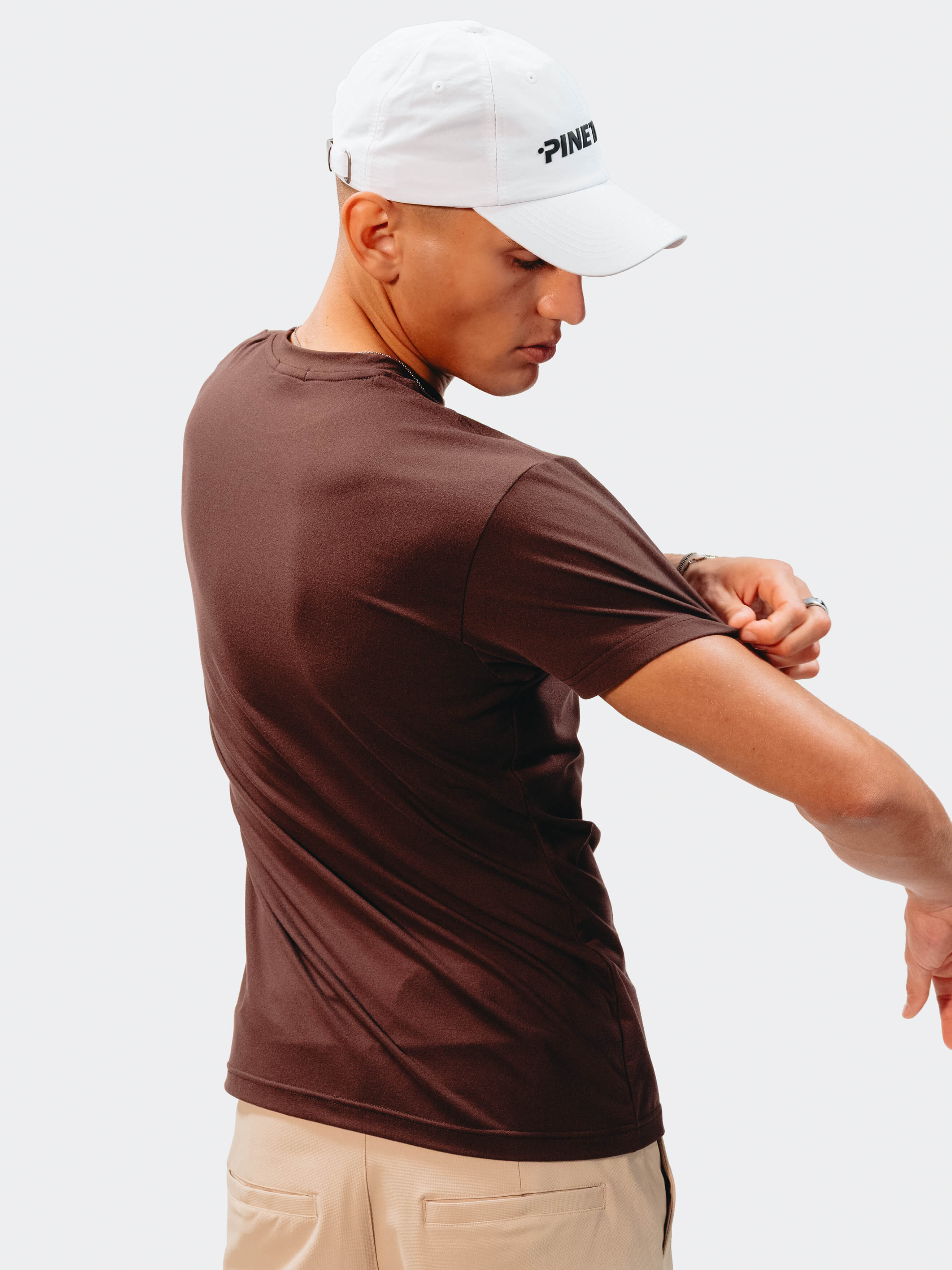 Base Tech Tee - Mahogany