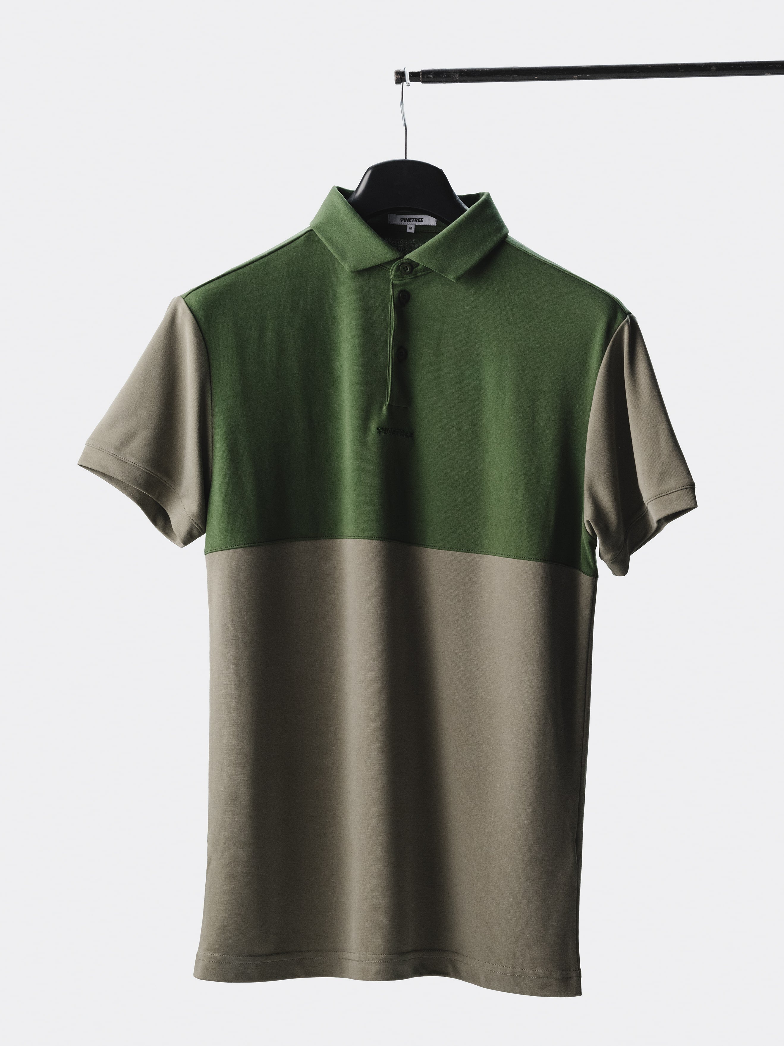 Tranquil Polo 2-tone - Four Leaf Clover / Douglas Fir