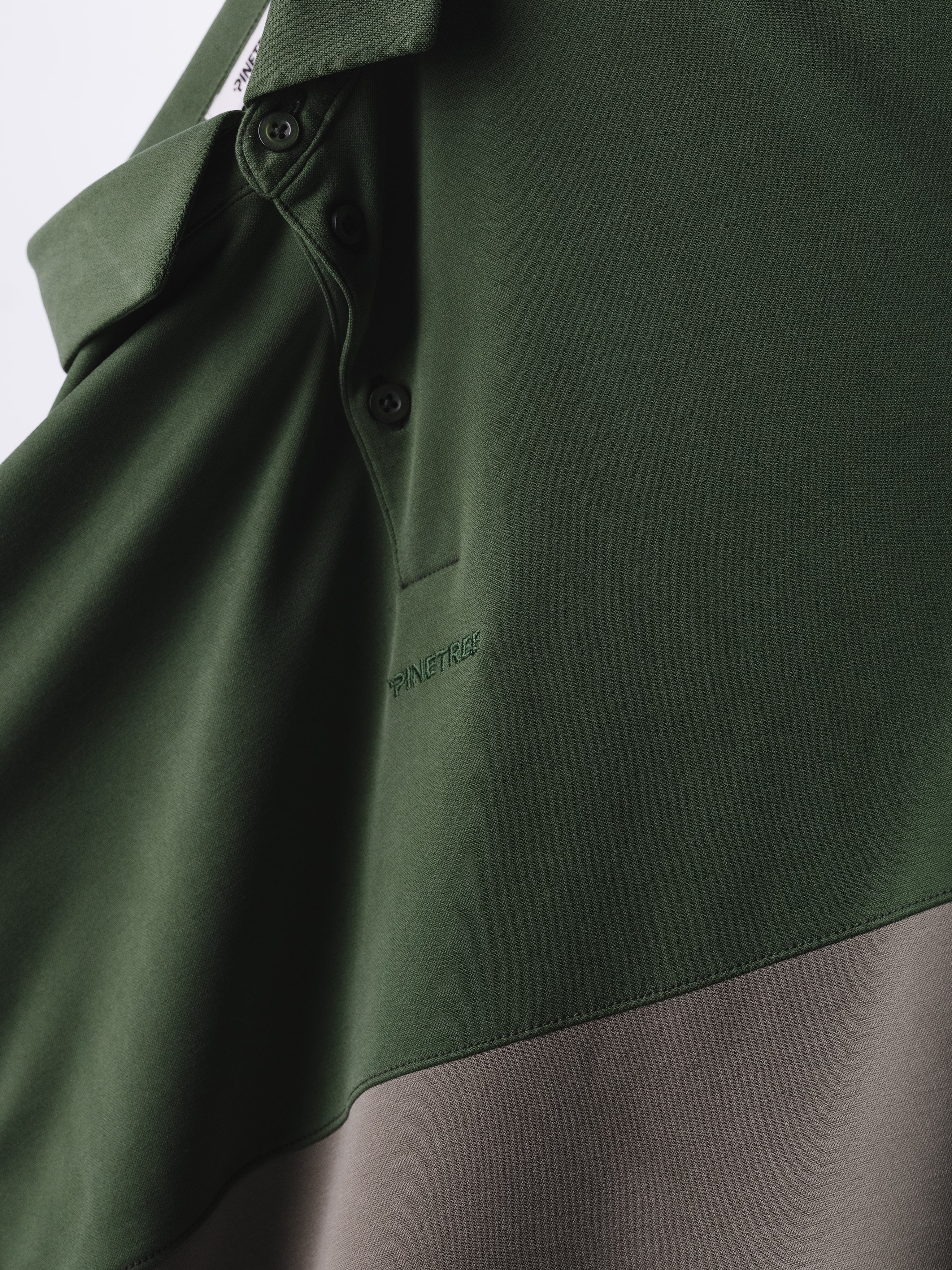 Tranquil Polo 2-tone - Four Leaf Clover / Douglas Fir