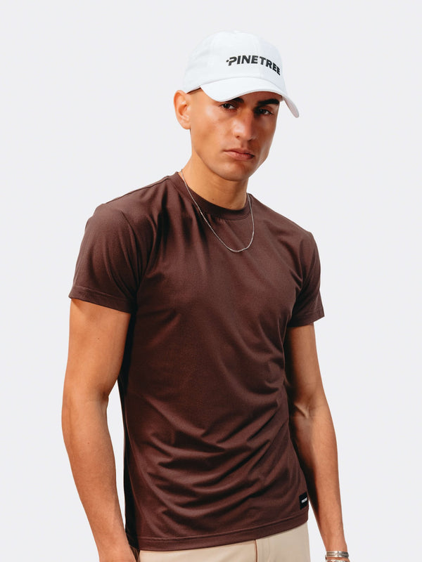 Base Tech Tee - Mahogany - Pinetree