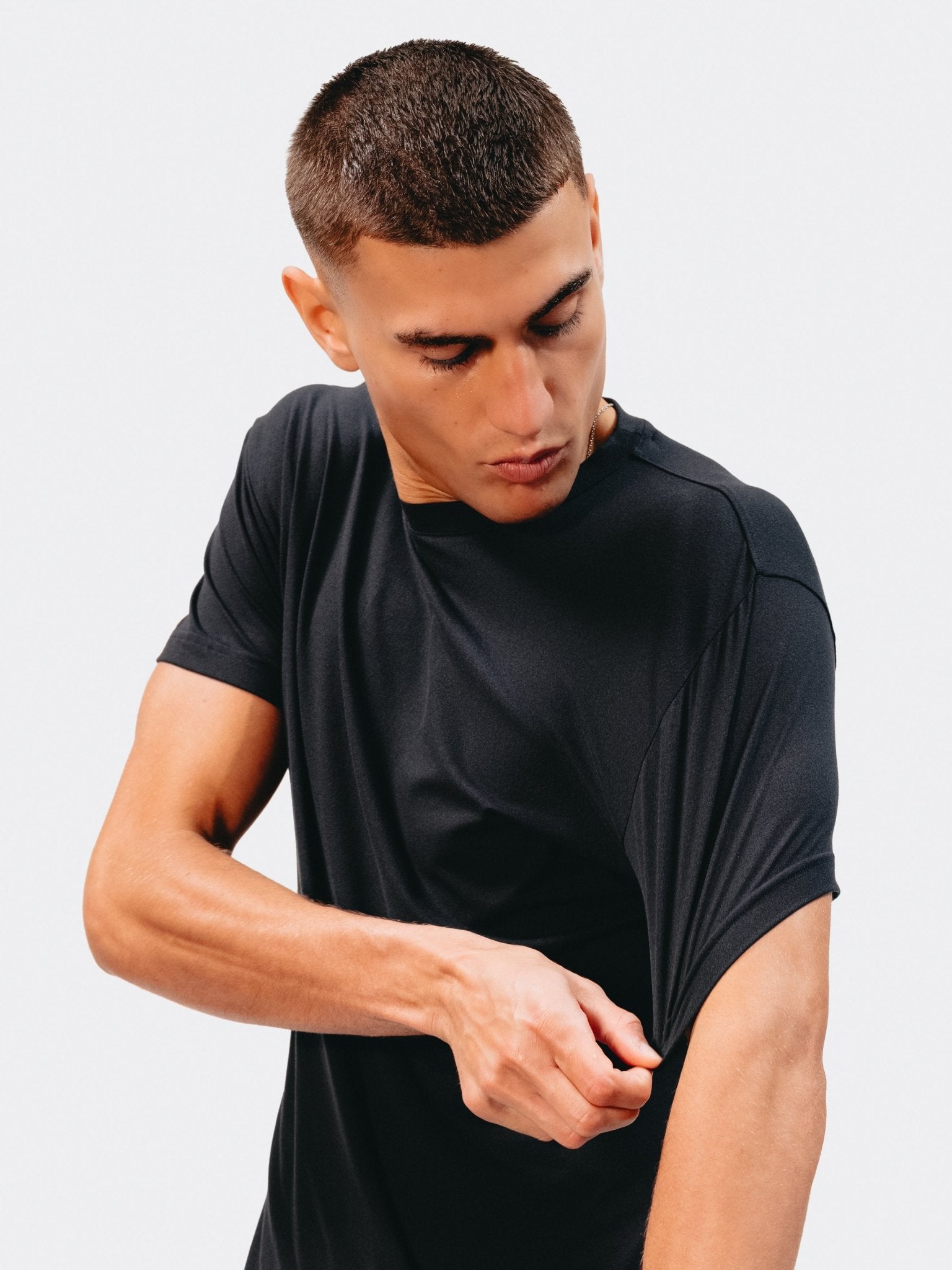 Base Tech Tee - Meterorite - Pinetree