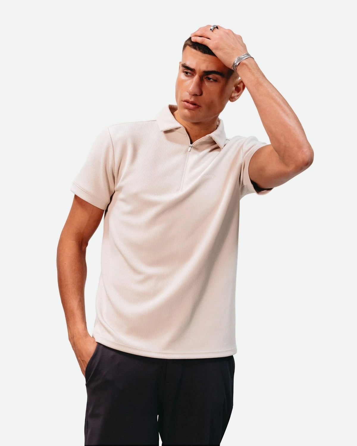 Contour Polo zipper - French Oak - Pinetree