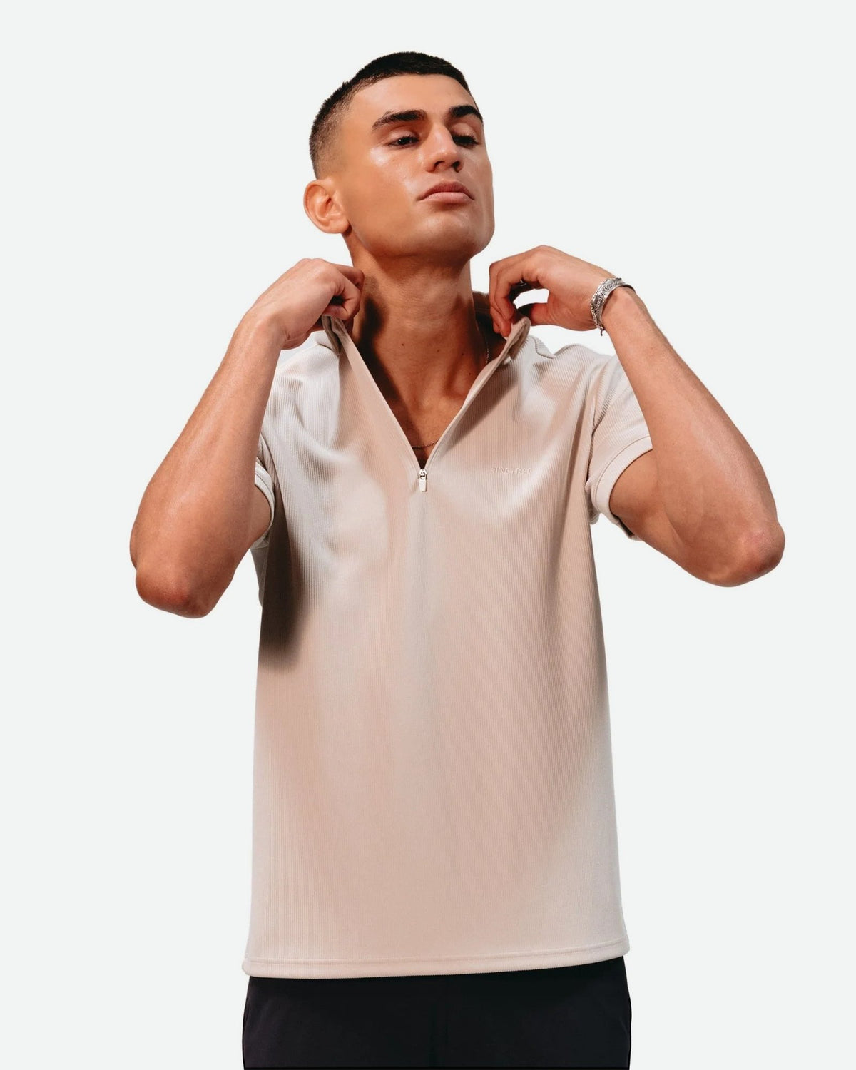 Contour Polo zipper - French Oak - Pinetree