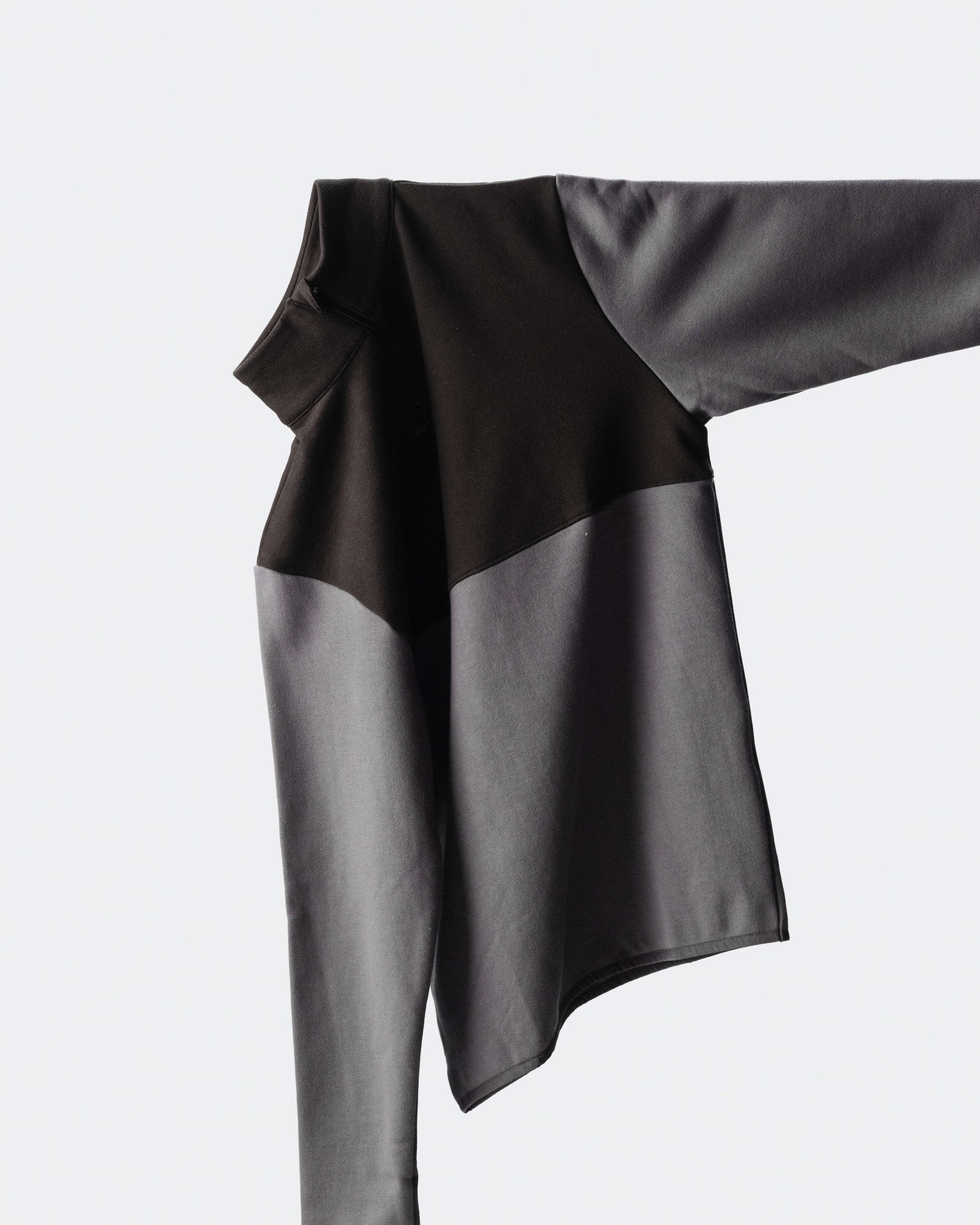 Quarter zip long sleeve - Meteorite / Asphalt - Pinetree