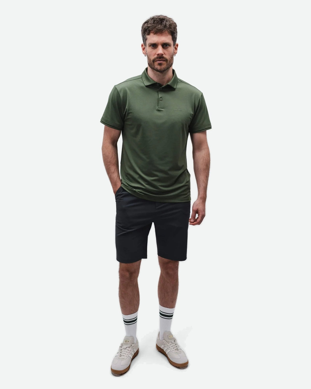 Tour Tech Polo - Four Leaf Clover - Pinetree