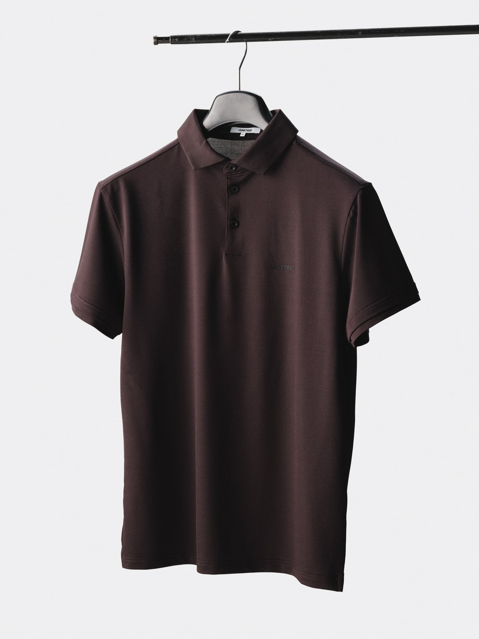 Tour Tech Polo - Mahogany - Pinetree
