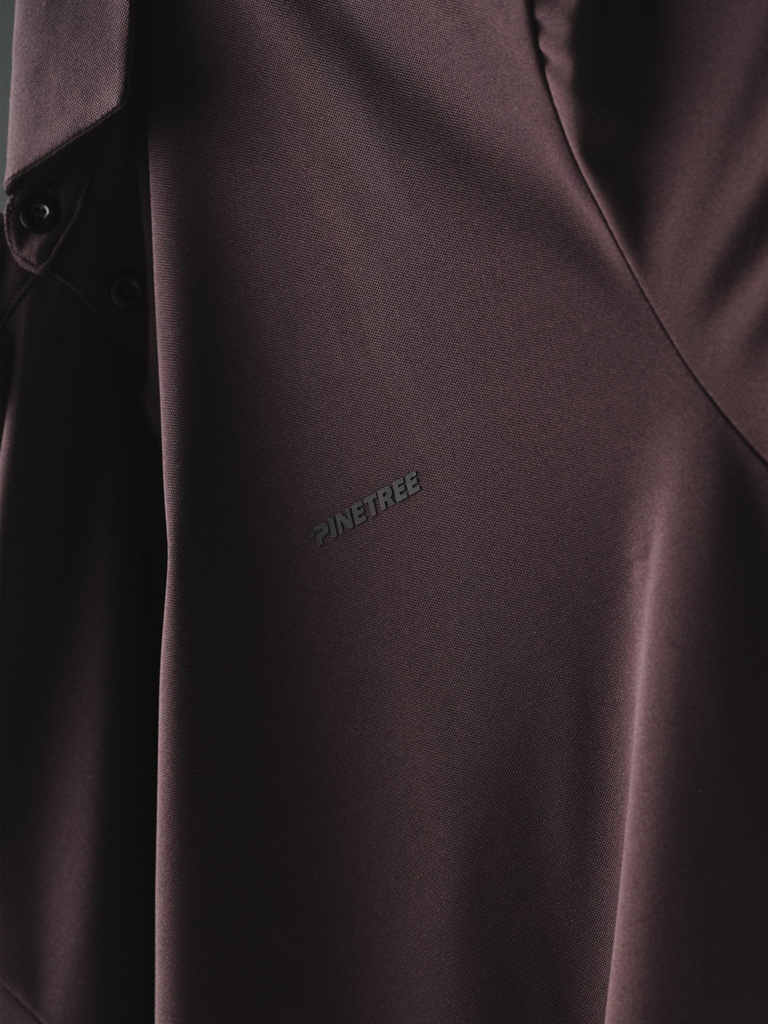 Tour Tech Polo - Mahogany - Pinetree