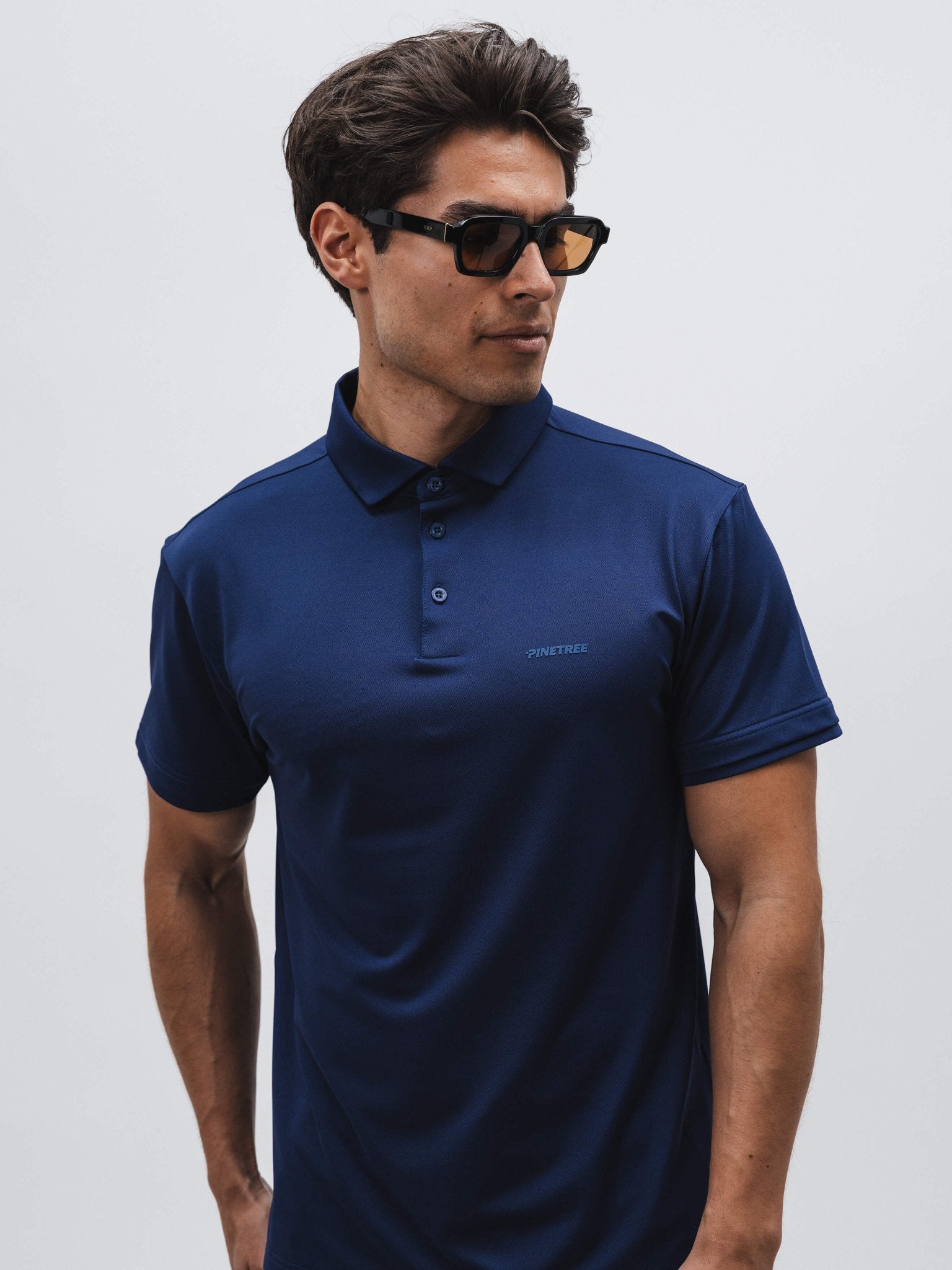 Tour Tech Polo - Medieval Blue - Pinetree